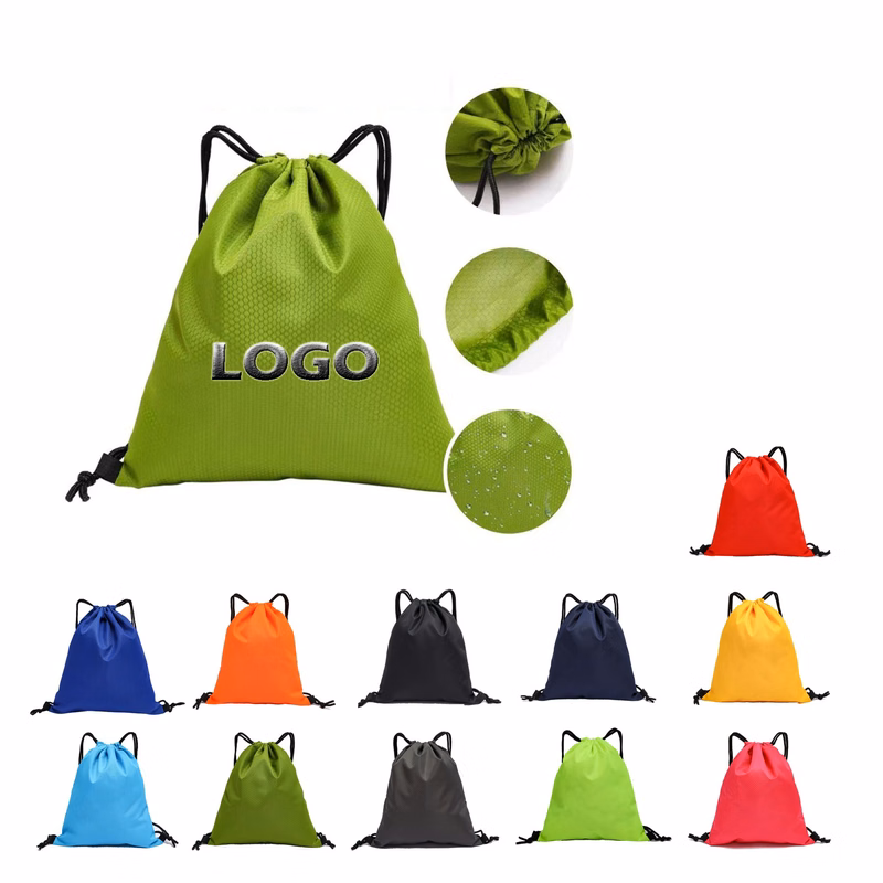Heavy Duty Drawstring Tote Bag