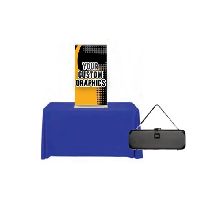 Retractable Tabletop Banner 24in x 54in Graphic 1