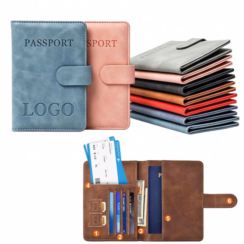 Passport Holder with Card Slots