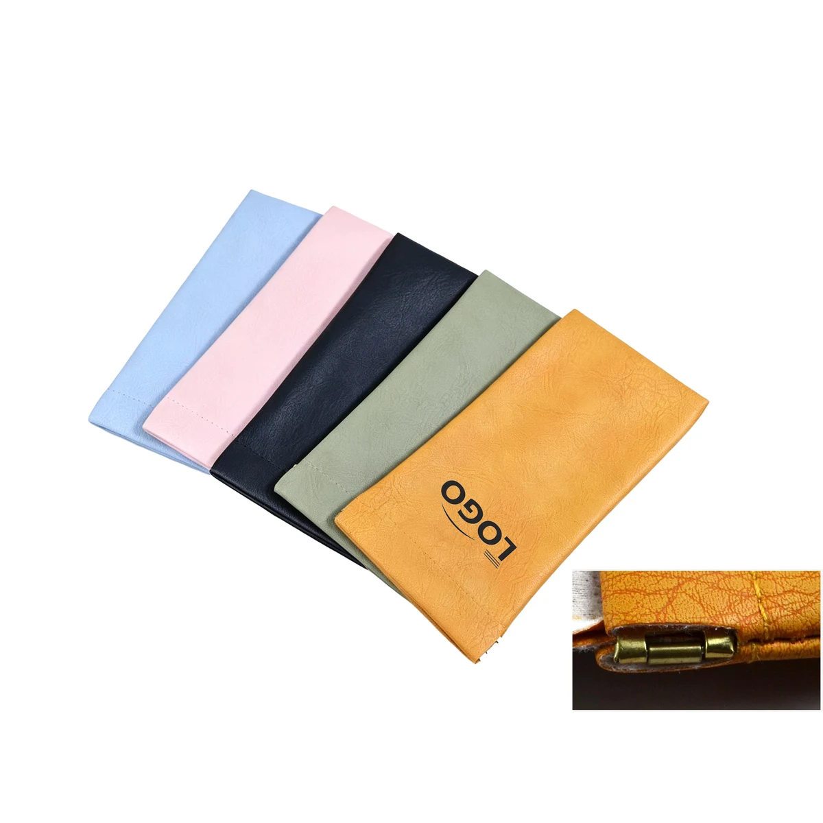 Squeeze-Shut Eyeglass Pouch 1