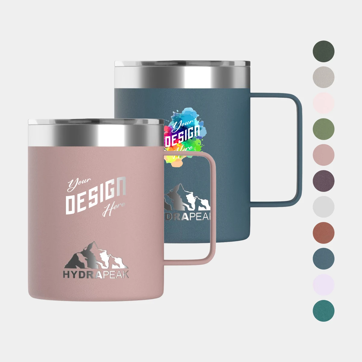 14 oz Hydrapeak® Stainless Steel Insulated Camping Mug 1