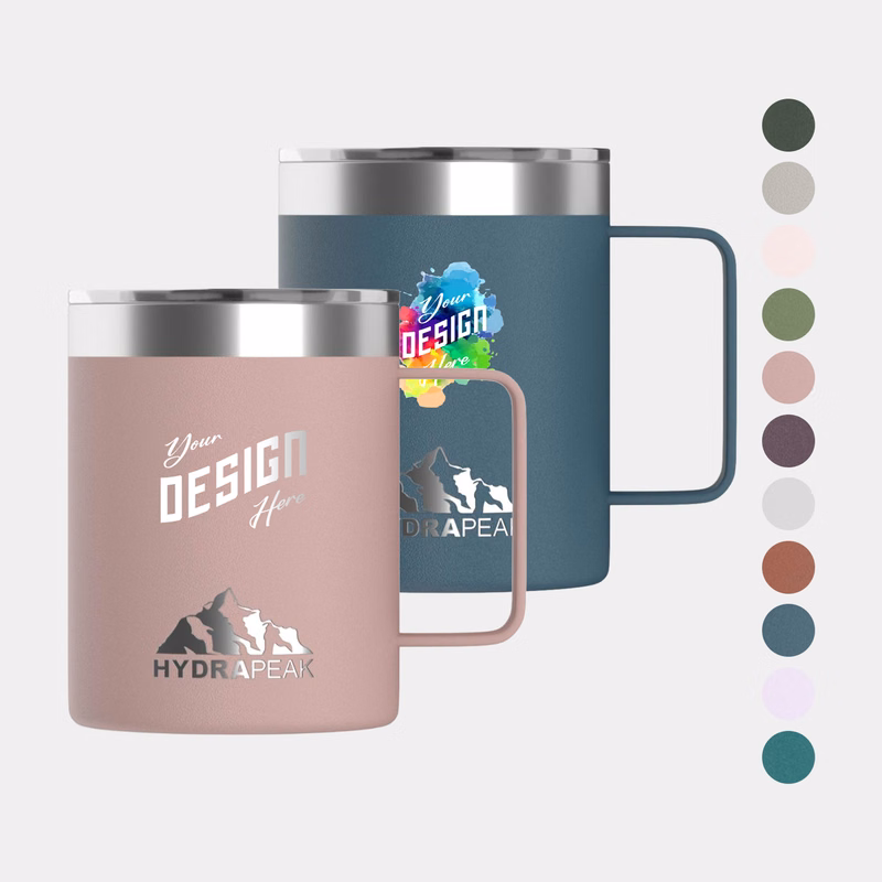 14 oz Hydrapeak® Stainless Steel Insulated Camping Mug
