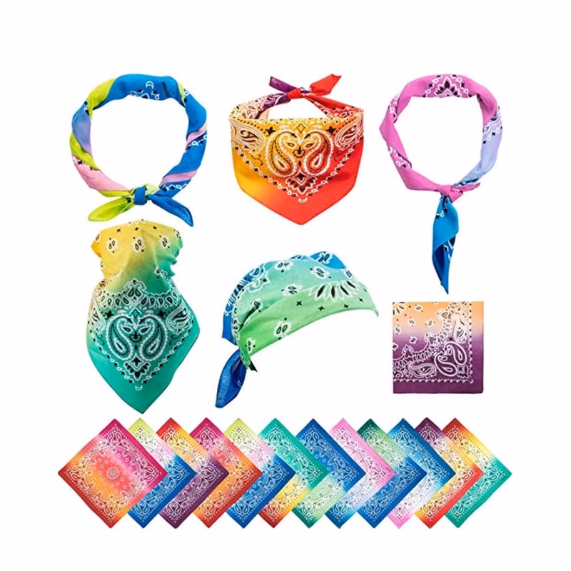 22'' Full Color Square Bandana