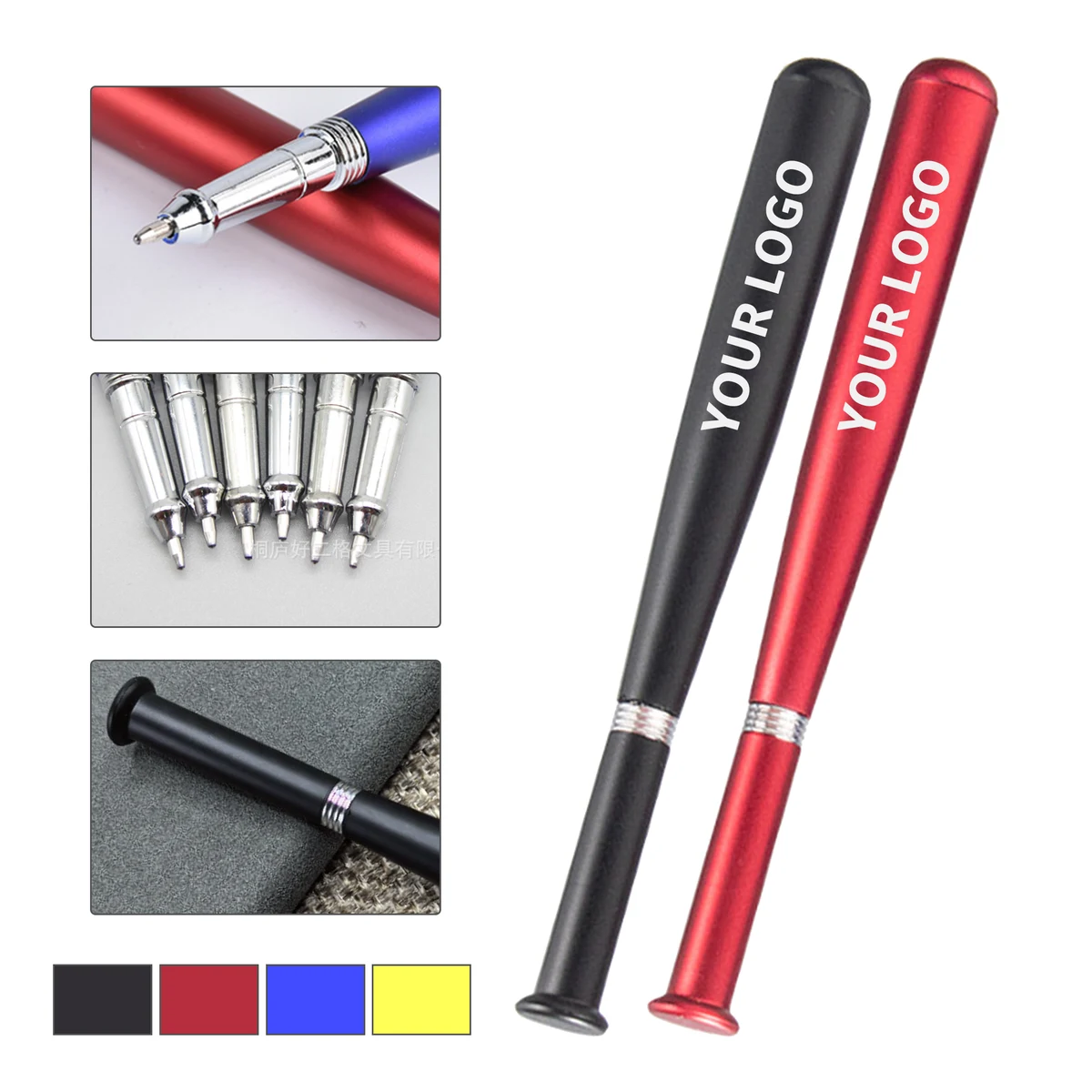 Baseball Theme Gel Ink Ballpoint With Barrel Imprint 1