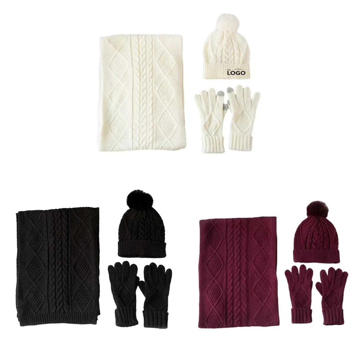 Winter Sets MOQ 50PCS 1