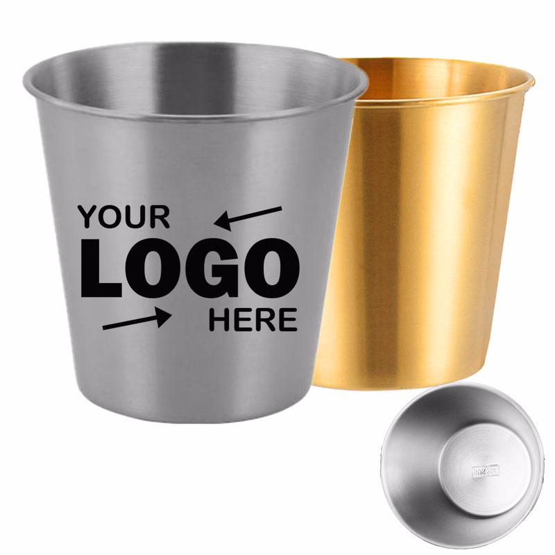 304 Stainless Steel Large Capacity Metal Ice Bucket