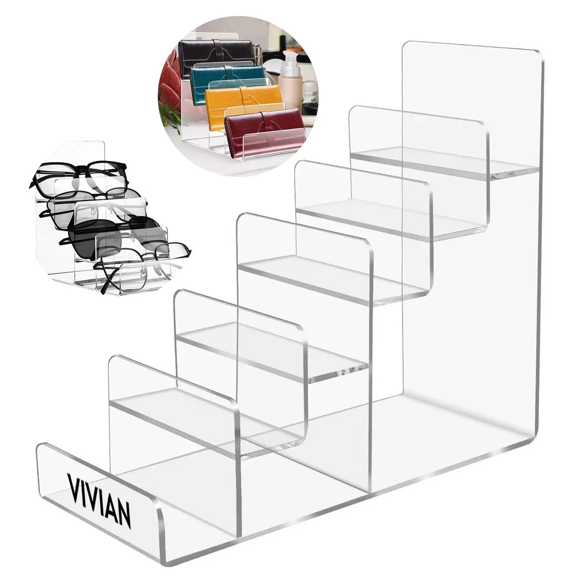 Custom Multi-tier Acrylic Display Shelf 1