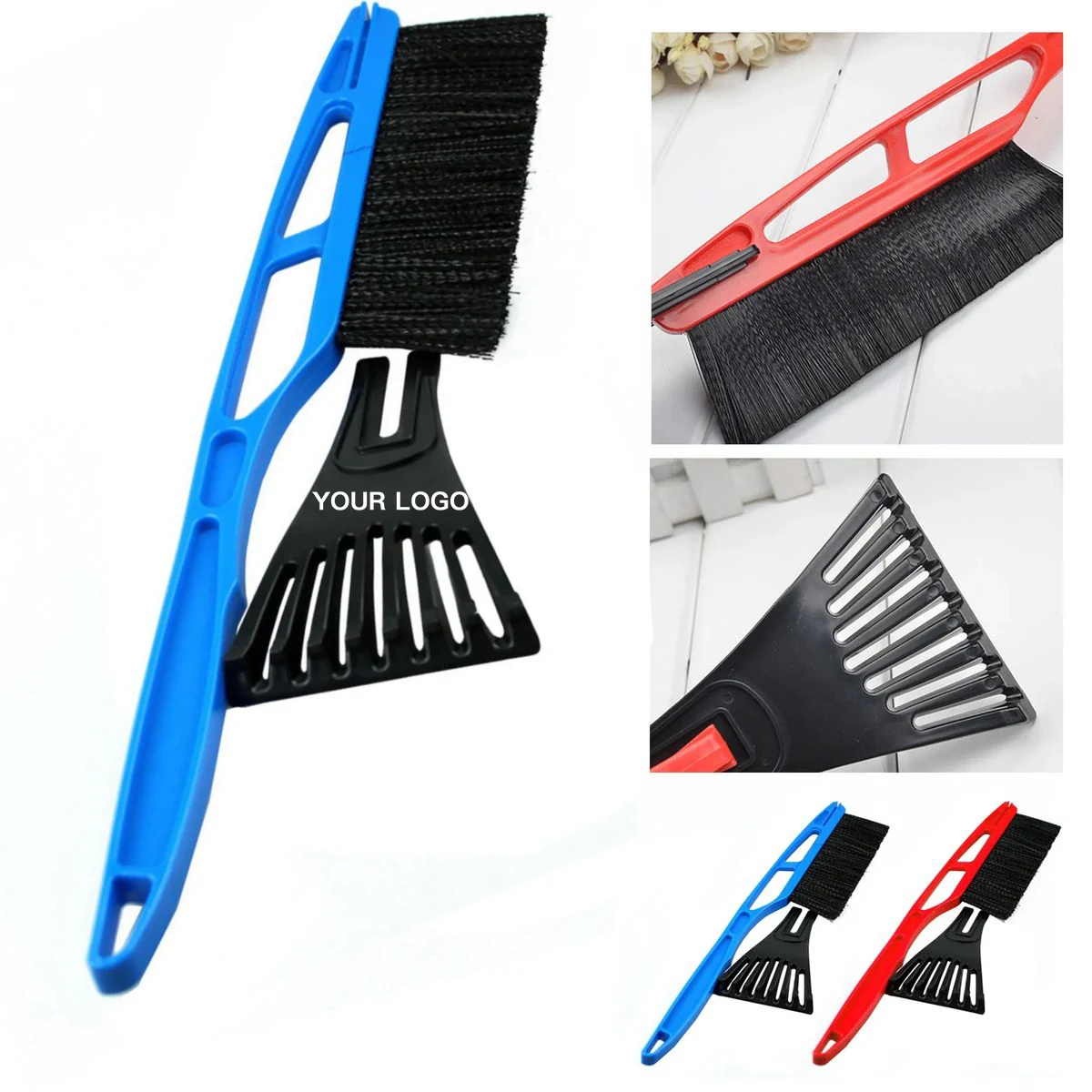 ABS Long Handle Car Ice Scraper 1