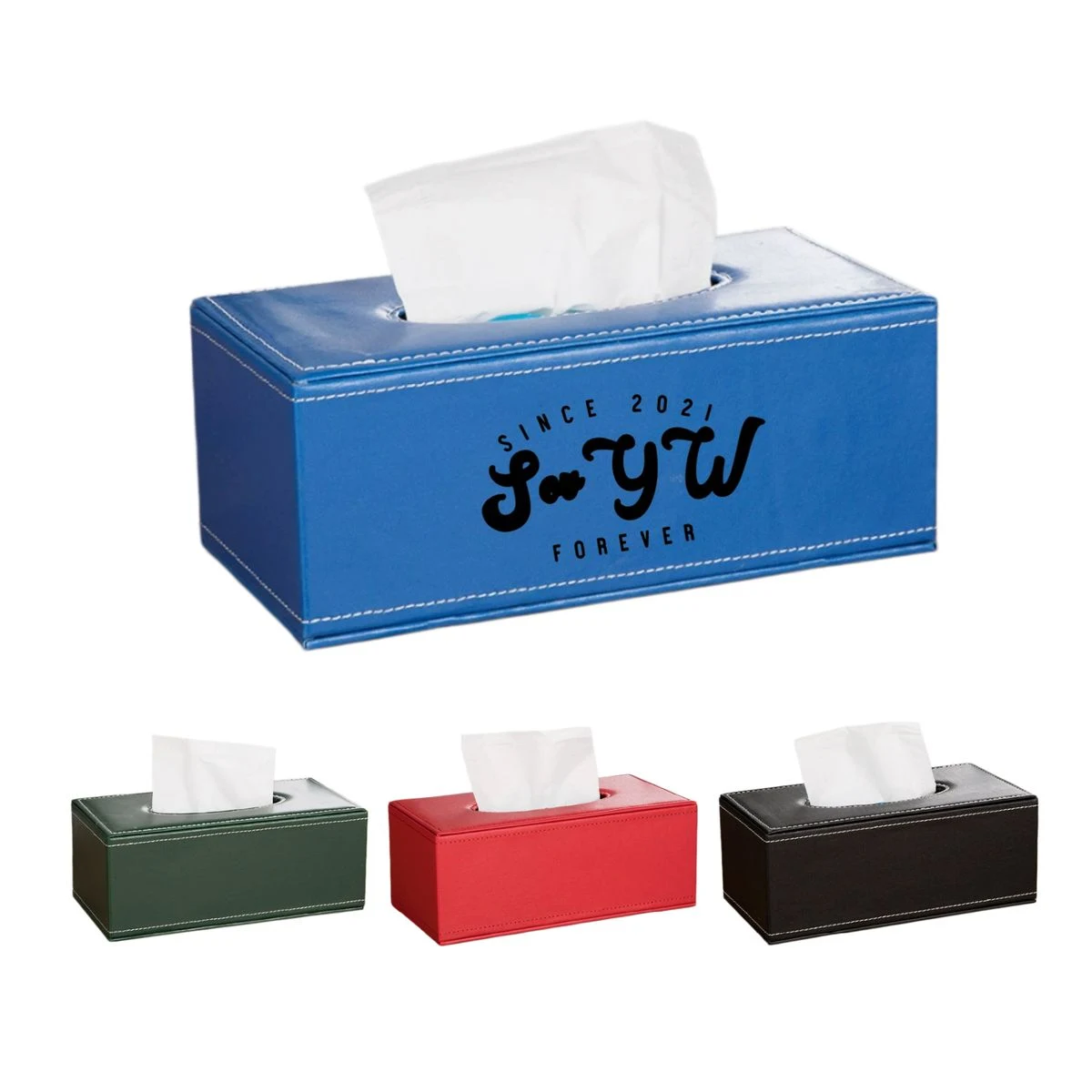 Decorative Facial Tissue Box Cover 1