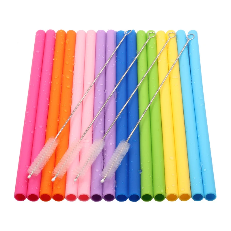 Reusable Silicone Drinking Straw 1