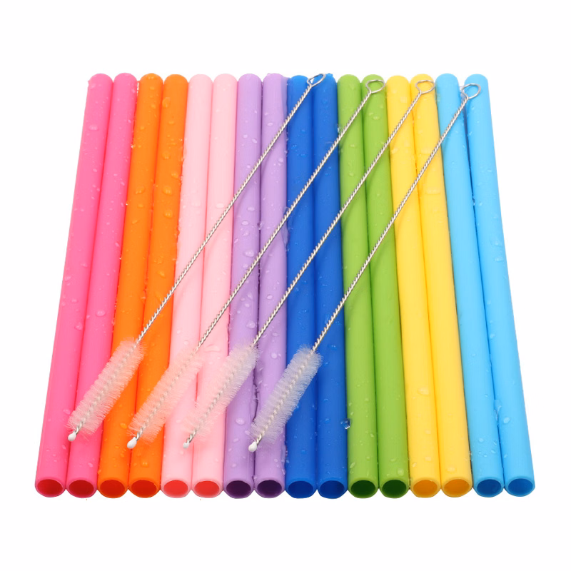 Reusable Silicone Drinking Straw