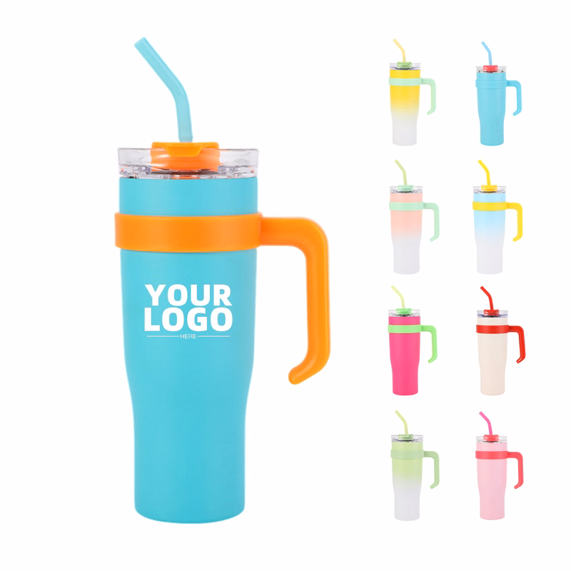 40 OZ Insulated With Straw