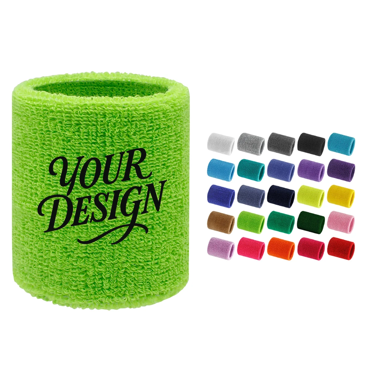 Stretch Terry Athletic Wristband 1