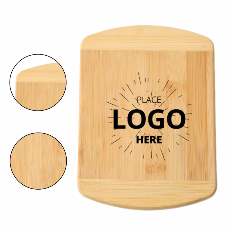 Rounded Bamboo Cutting Board