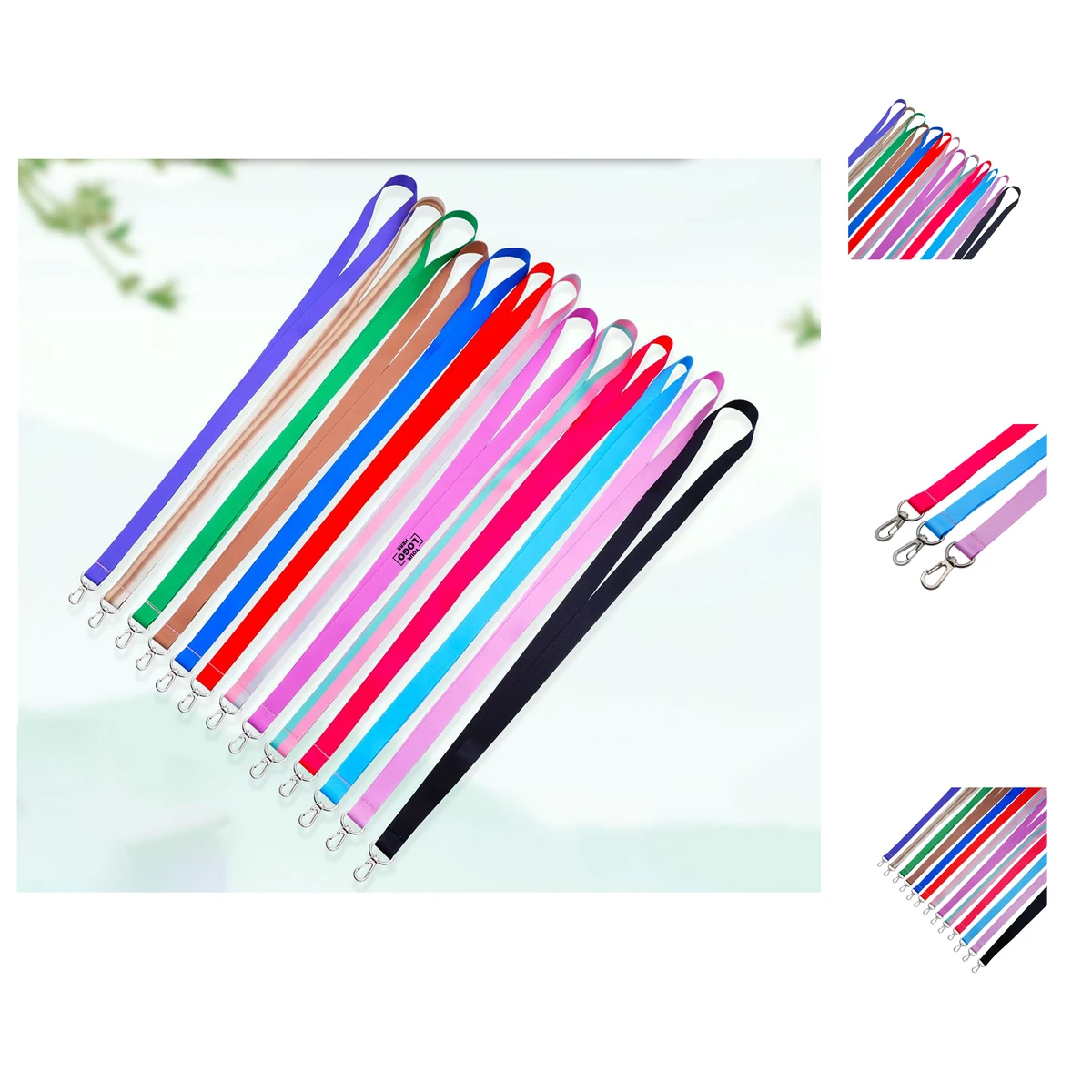 Polyester Lanyard with Metal Clasp 1