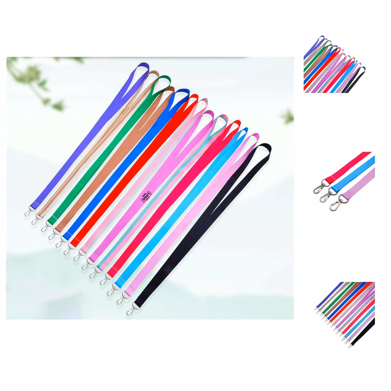 Polyester Lanyard with Metal Clasp