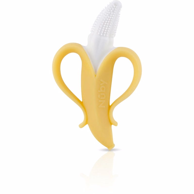 Nuby NanaNubs Teething Toothbrushes - Silicone Bristles