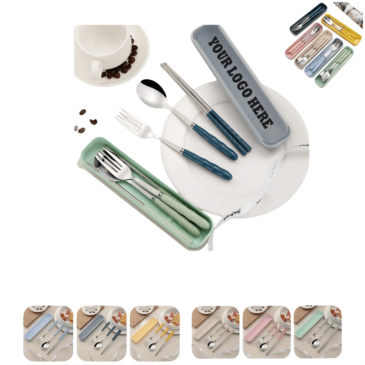 Stainless Steel Portable Tableware 1