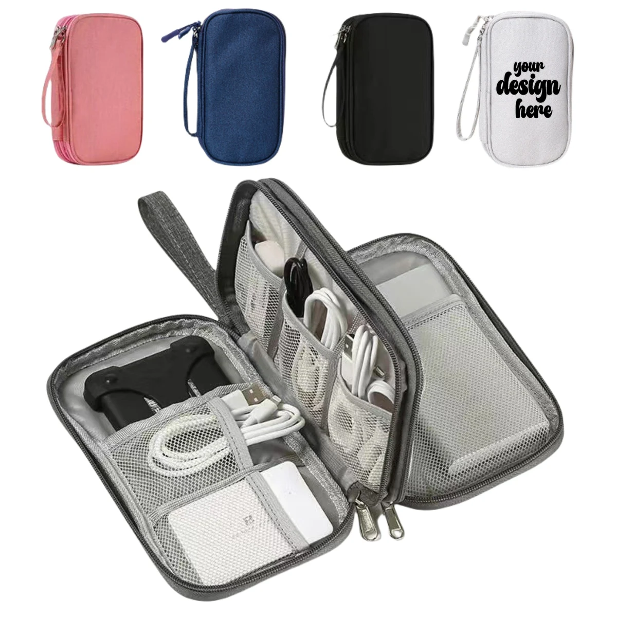 Multi-layer Storage Bag for Digital Accessories 1