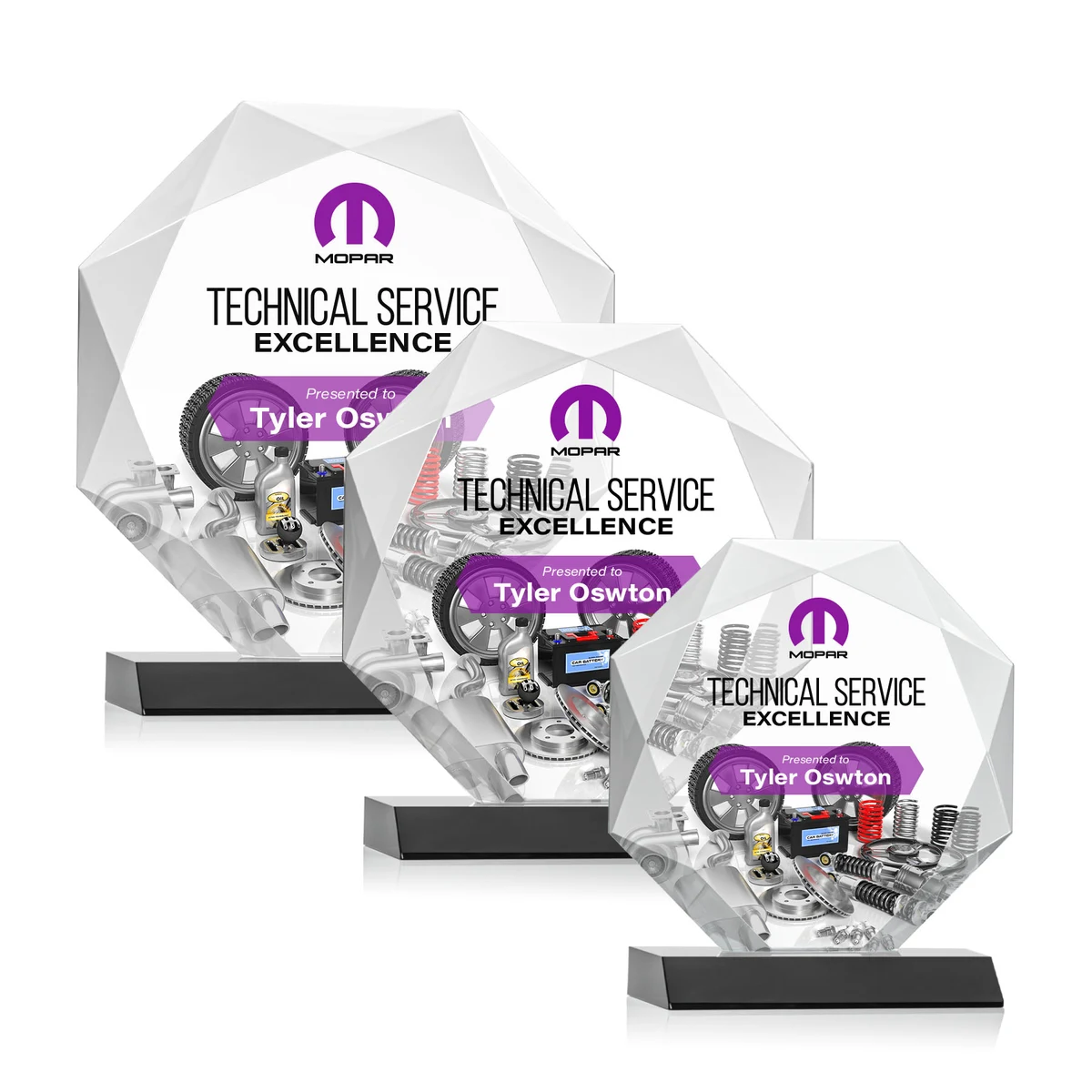 Kitchener VividPrint™ Award - Black 1