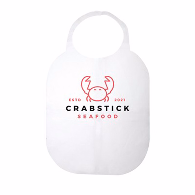 White Lobster Bib