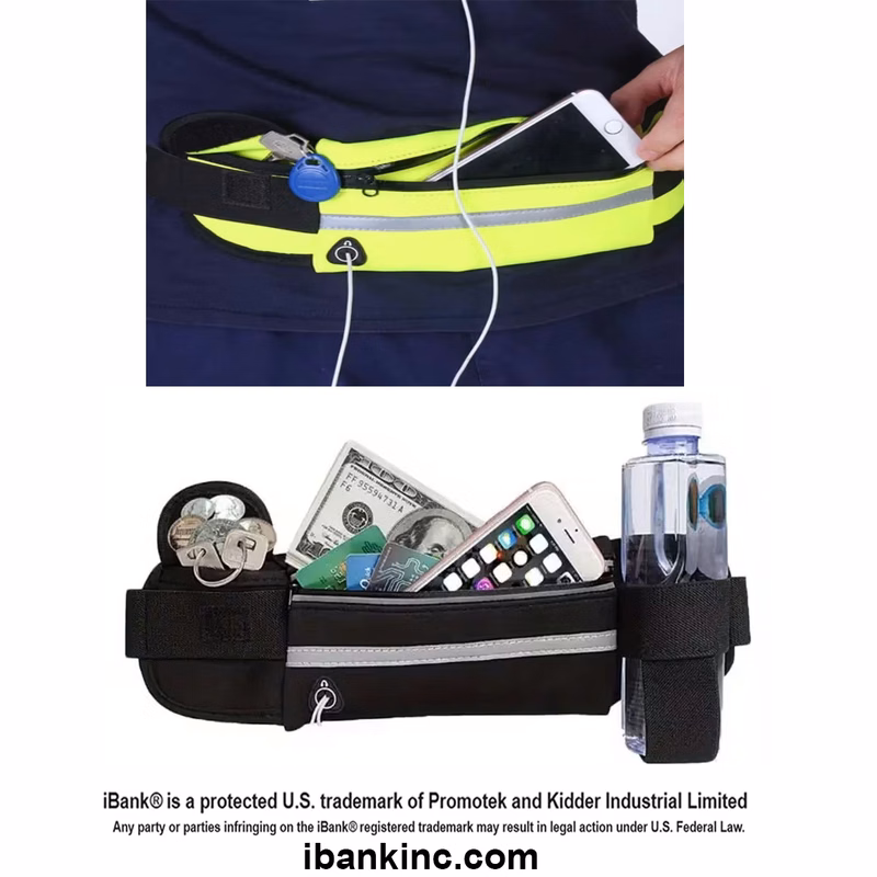 iBank ® Running Belt compatible with iPhone 17/16/15/14 Pro Max
