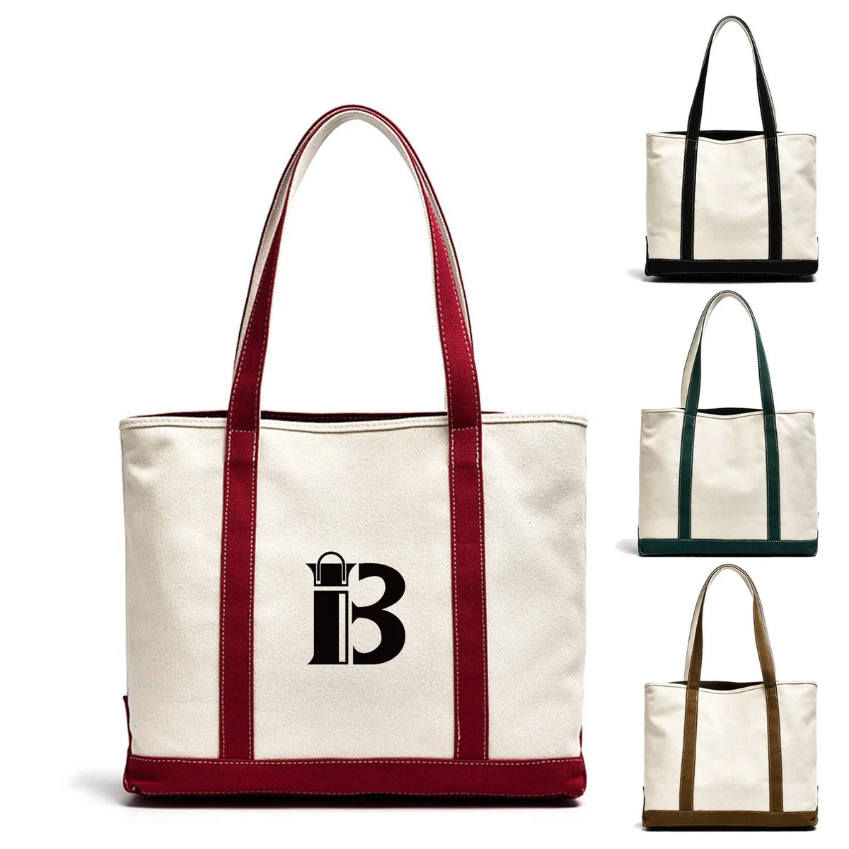 Eco-friendly Tote Canvas Bag, custom tote bag with logo imprint 1