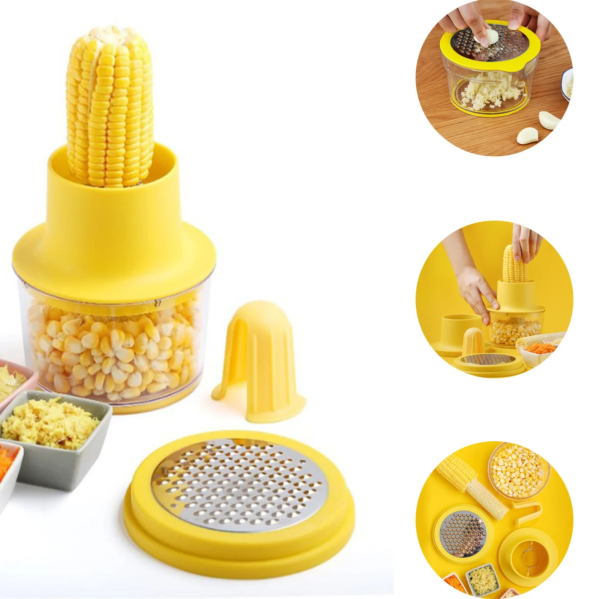 Corn Cob Stripper, Corn Peeler from Corn on the Cob 1