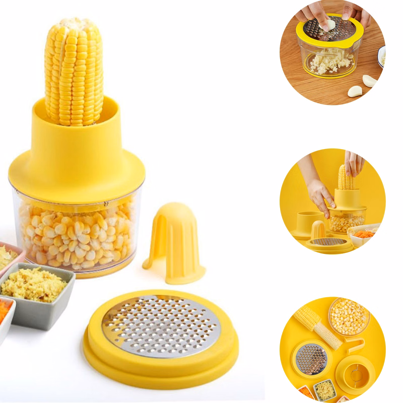 Corn Cob Stripper, Corn Peeler from Corn on the Cob