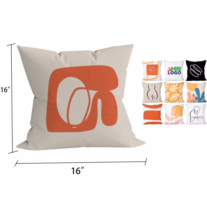 Double-Sided Full Color Custom Pillow With Pillow Core
