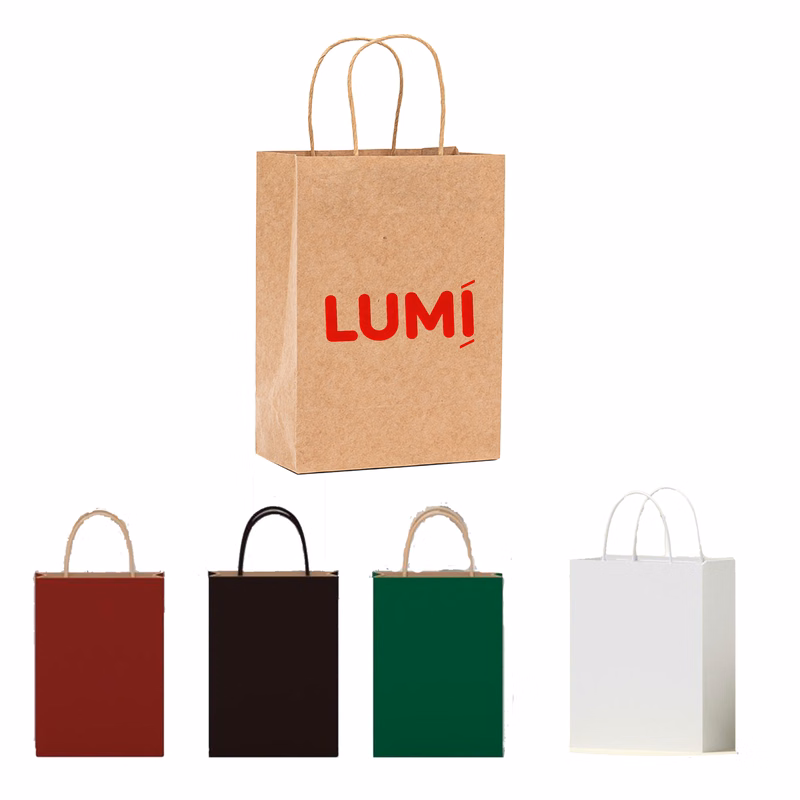 Eco-Friendly Shopping Kraft Paper Bags