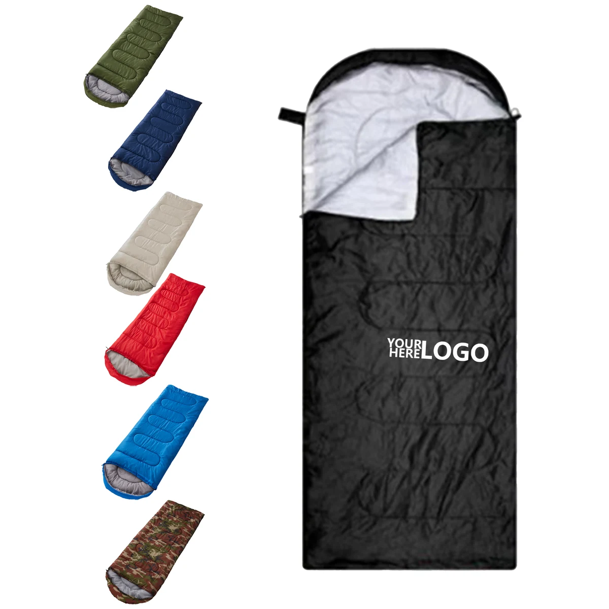 Warmth-Enhanced Polyester Sleeping Bag 1