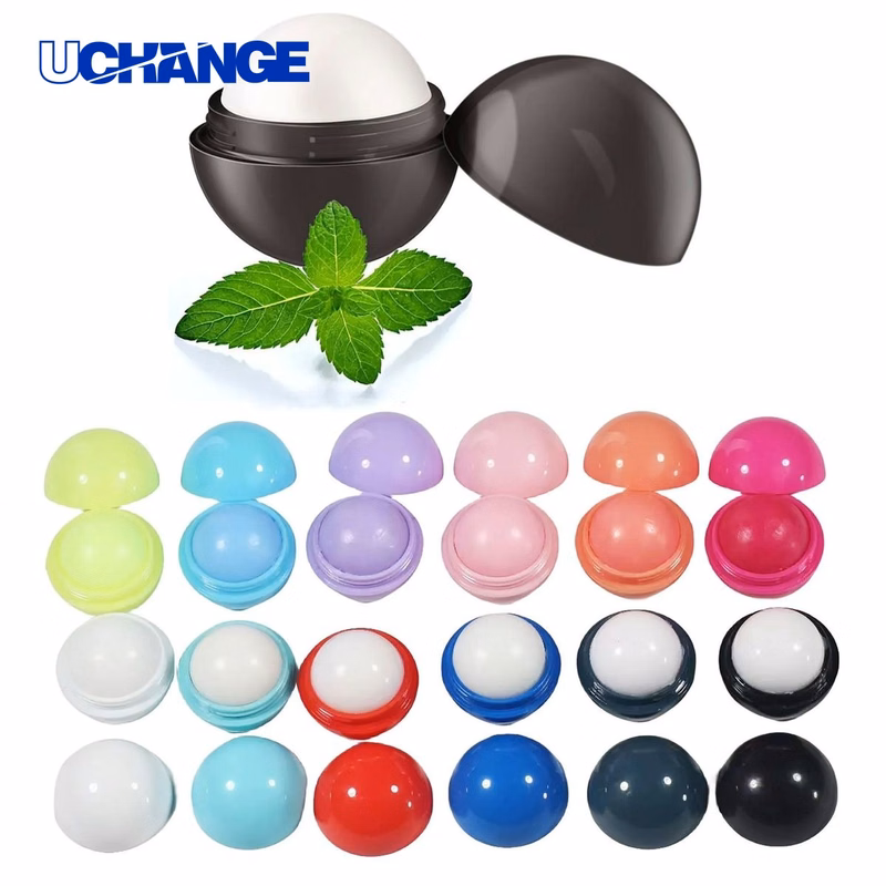 Beauty Cute Candy Color Round Lip Balm Moisturizer