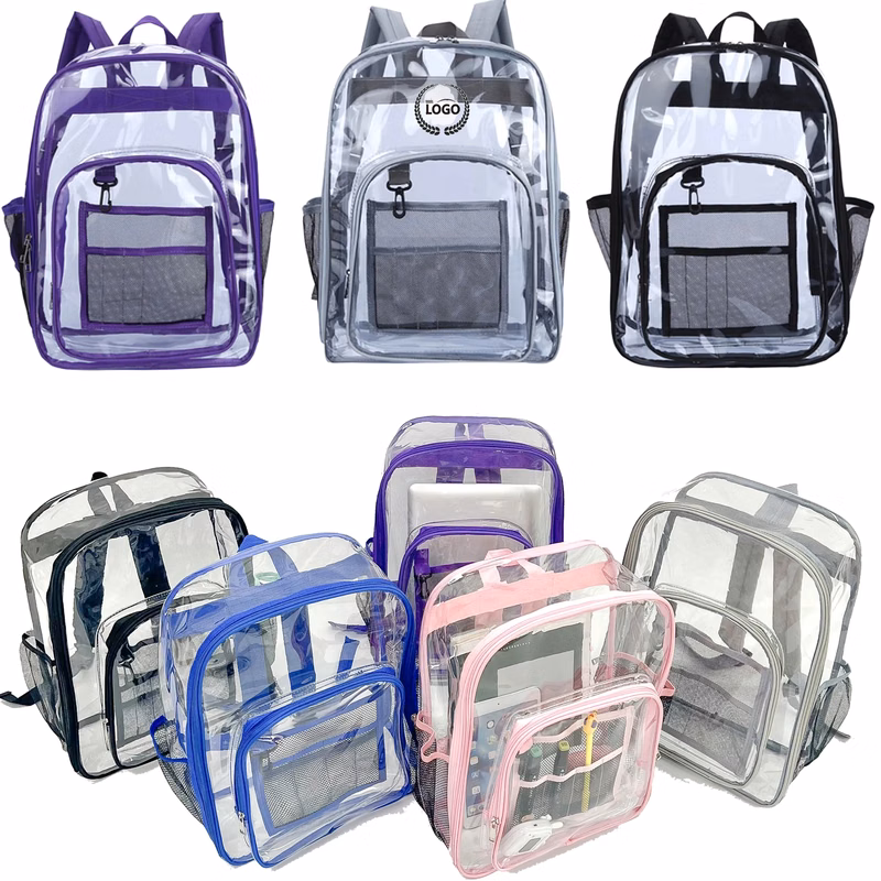 PVC See Through Backpacks