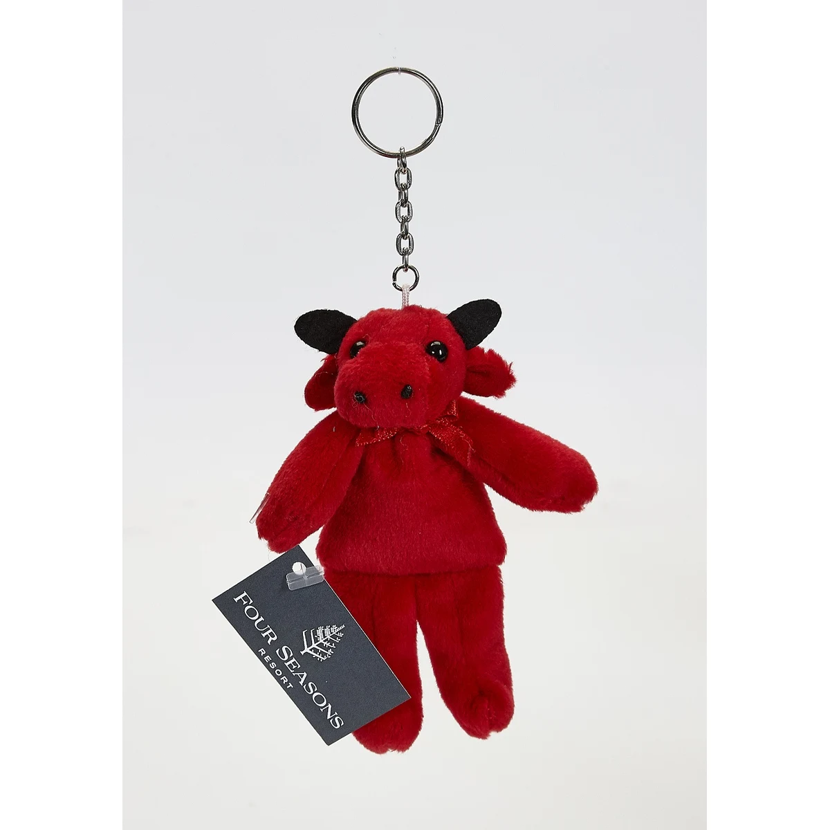 Stuffed Animal Keychain-Bull 1