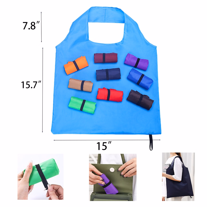 Folding Grocery Tote Bag