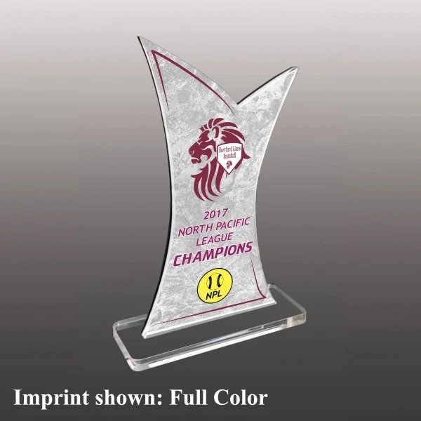 Acrylic Stock Award - Full Color Digital Graphic 1