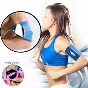 Side Open Arm Wallet Phone Pouch With Velcro Closure