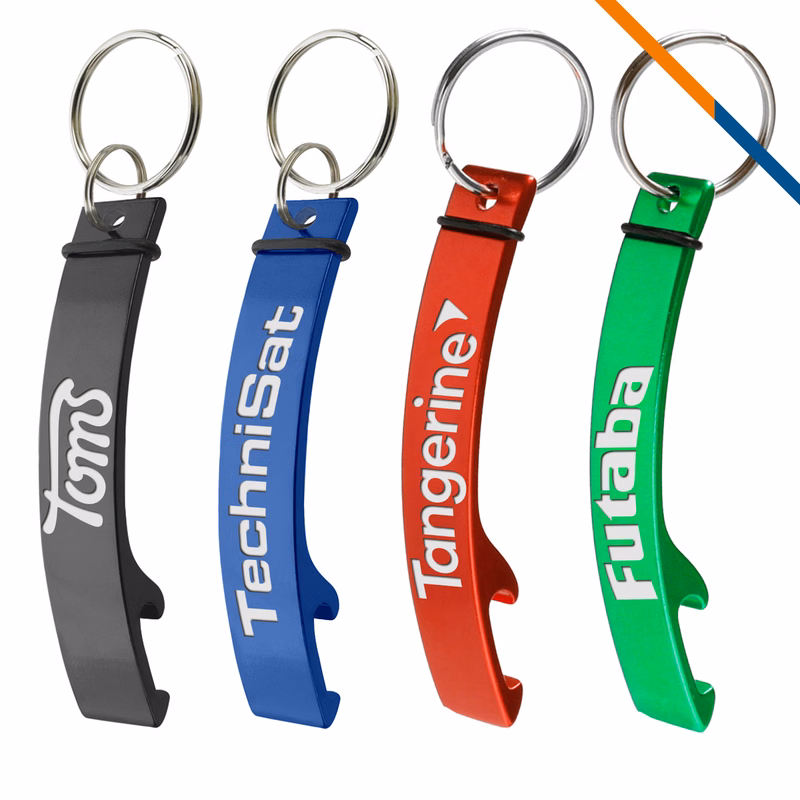 Spanning Bottle Opener Keychain