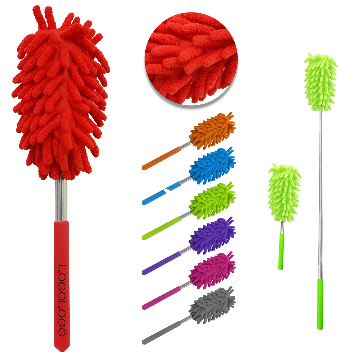 Telescopic Chenille Dust Duster 1