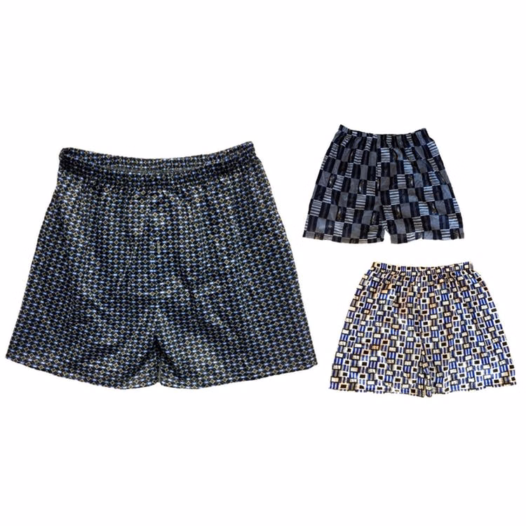 Men's Woven Boxers - Assorted 3 Pack