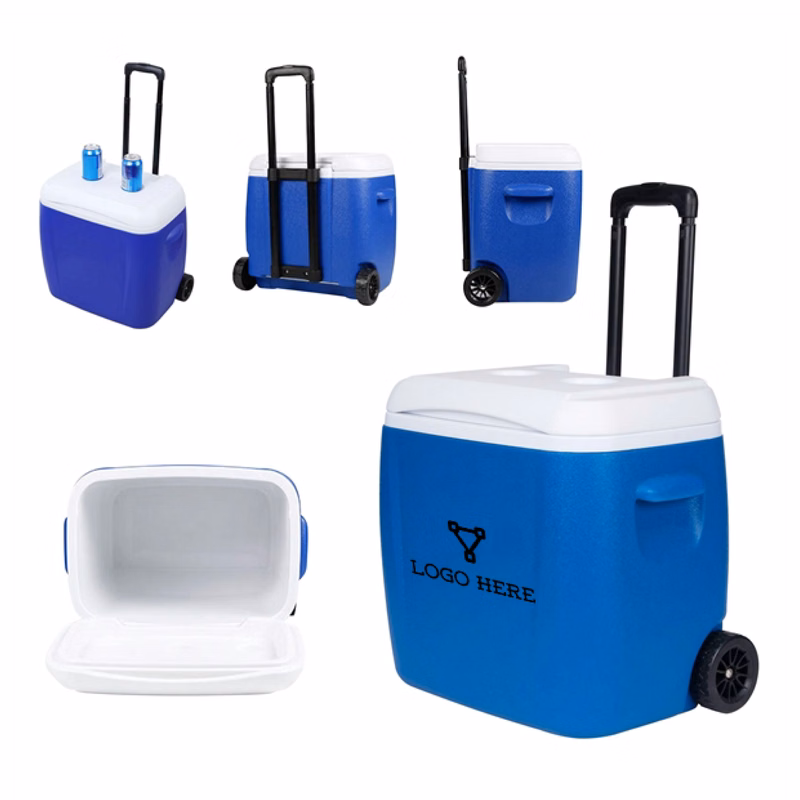 30 Qt Leakproof Wheeled Hard Cooler