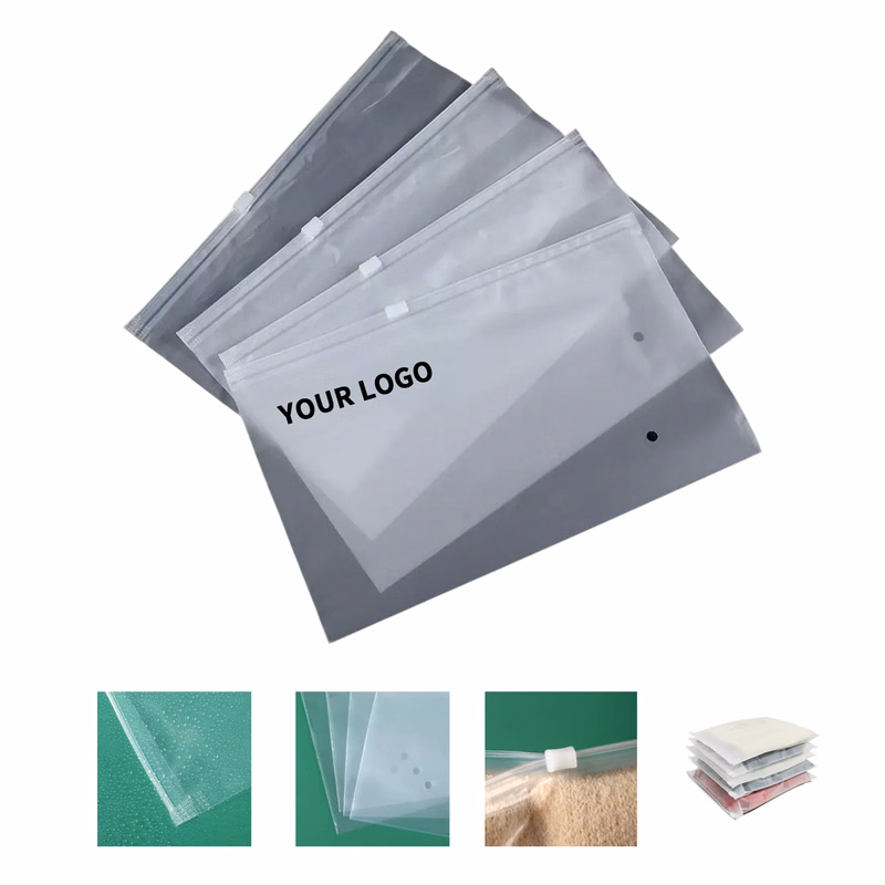 Translucent Zip Closure Storage Pouch 9.9" Length X 7.9" Width