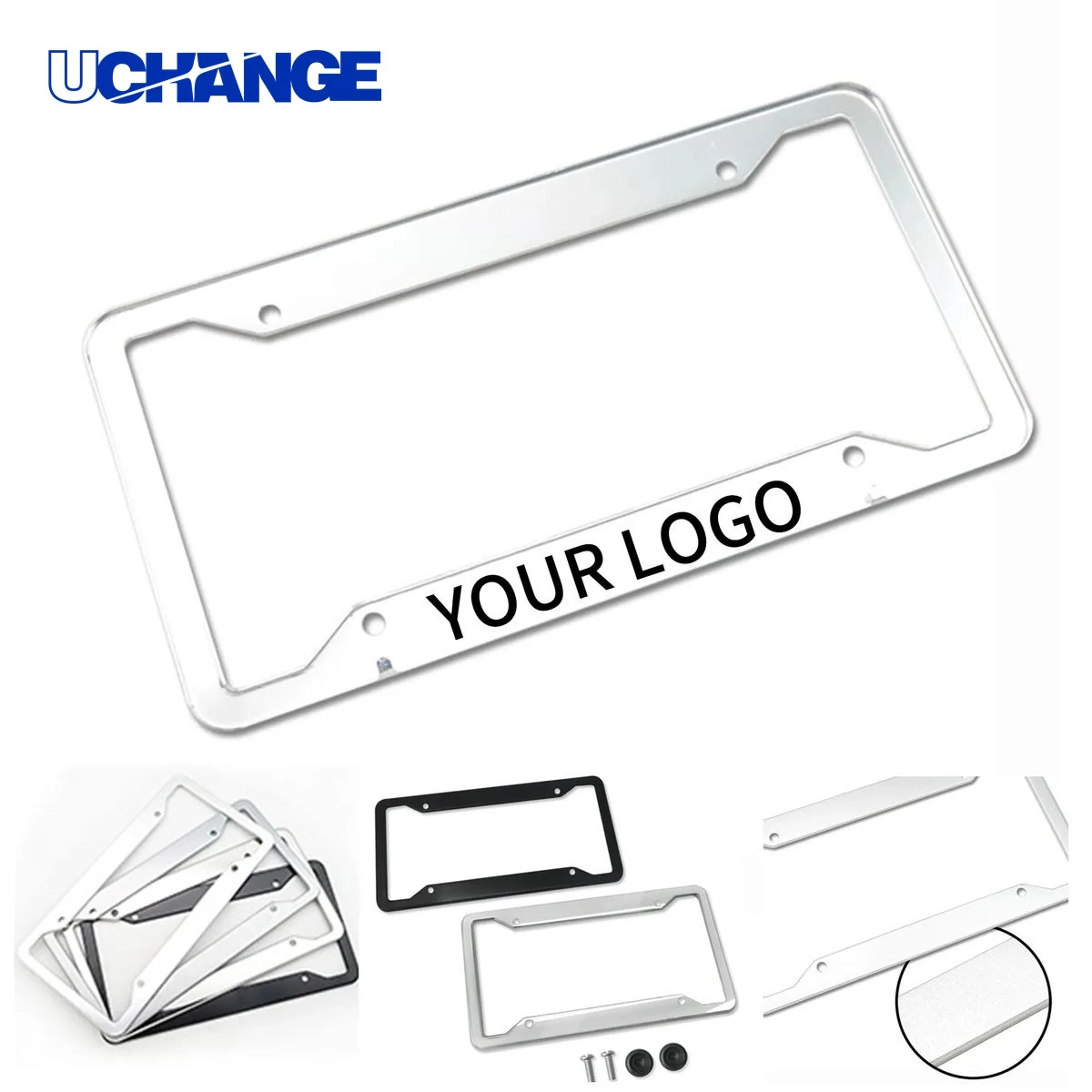 Metal License Plate Frame for Vehicles 1