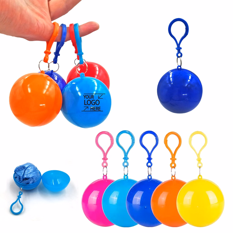 Portable Raincoat in a Ball Shape