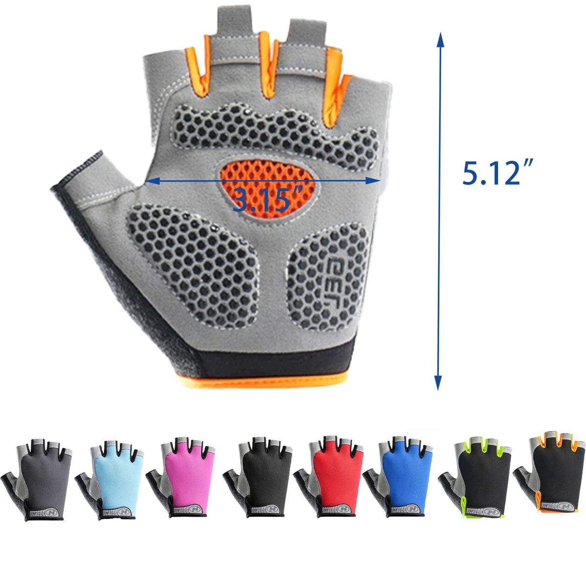 Workout Climbing Fingerless Gloves for Men and Women 1