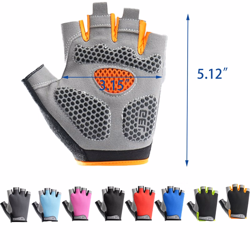 Workout Climbing Fingerless Gloves for Men and Women