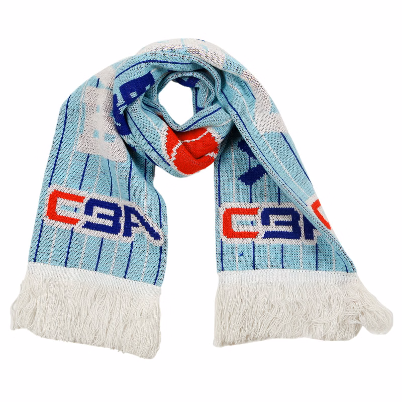 Acrylic HD Knit Fan Winter Scarf