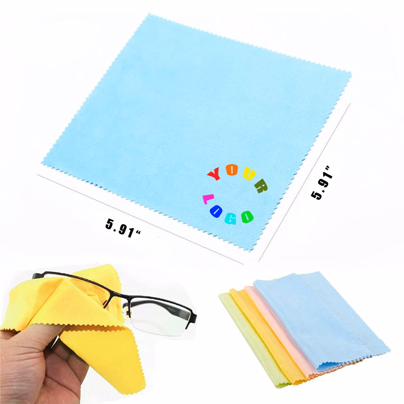 6" x 6" Vivid Full Color Best Quality MicroFiber Cloth