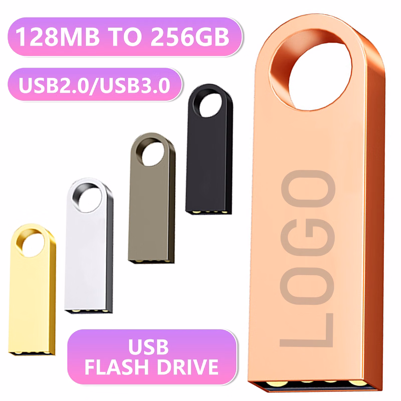 High-capacity high-speed USB flash drive made of zinc alloy